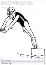 coloriage-natation-1